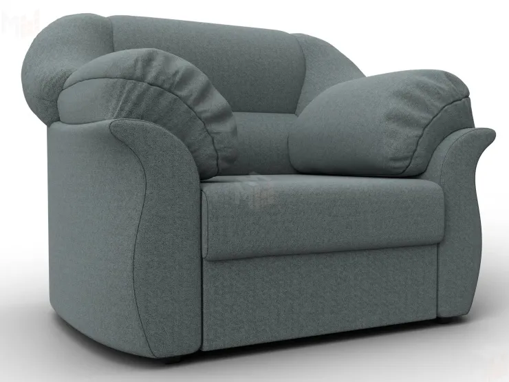 Кресло Карнелла ( Амур 07 серый )