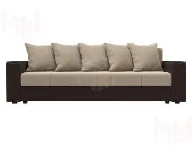 Диван прямой Дубай Лайт ( Бежевый;Коричневый )
