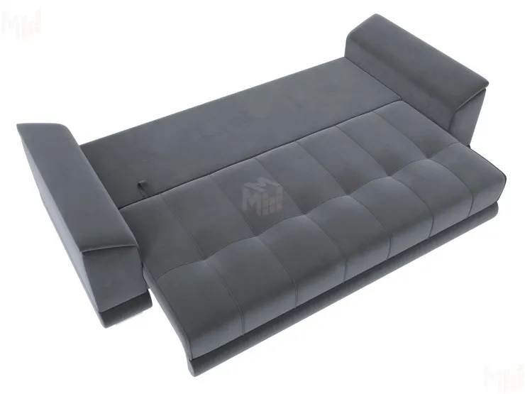 Диван прямой НордСтар НПБ ( SEVEN 17 серый )