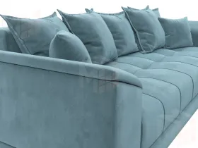 Диван прямой НордСтар НПБ ( SEVEN 113 бирюзовый )