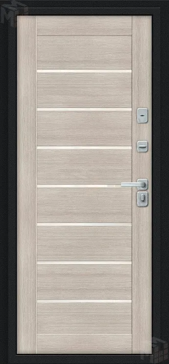 Входная металлическая дверь Thermo Техно Декор-2 Cappuccino