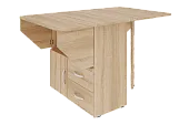 Стол-тумба раскладной дуб сонома