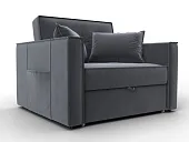 Кресло-кровать Лига-104 (80) ( SEVEN 17 серый )