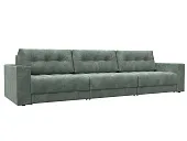 Диван прямой с декором Лига-049 НПБ Лонг