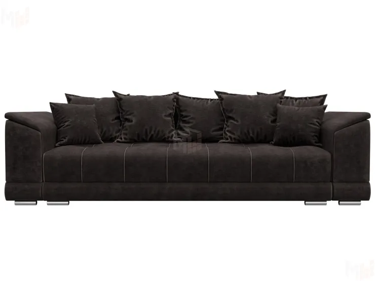 Диван прямой НордСтар НПБ ( BRUT 17 коричневый )