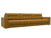 Диван прямой с декором Лига-049 НПБ Лонг