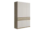 Шкаф Бостон ШК-002 (дуб крафт серый/кашемир)