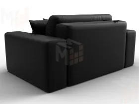 Кресло Лига-036 НПБ ( GRIFON 18 черный )