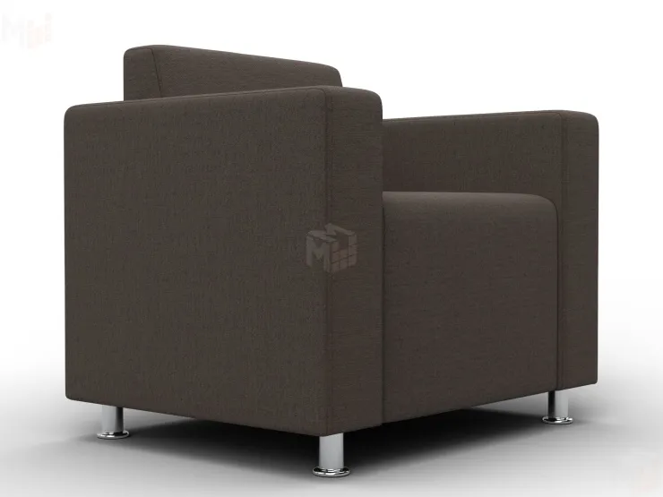 Кресло Лига-093 ВН ( Амур 05 коричневый )