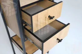 Стеллаж Берген 3 Дуб Крафт Золотой