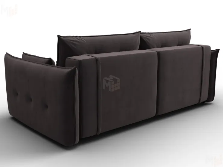 Диван прямой Лига-100 НПБ ( SEVEN 727 коричневый )