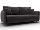 Диван прямой Лига-064 НПБ ( SEVEN 727 коричневый )