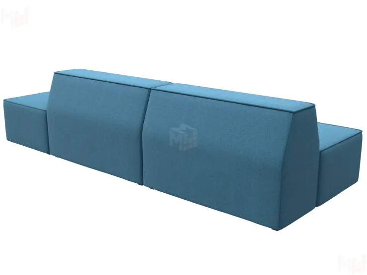 Диван прямой модульный Монс Модерн правый ( Амур голубой ) Диван прямой модульный Монс Модерн правый ( Амур голубой )