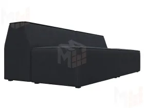 Диван прямой модульный Монс ( JOLY 16 темно-серый )