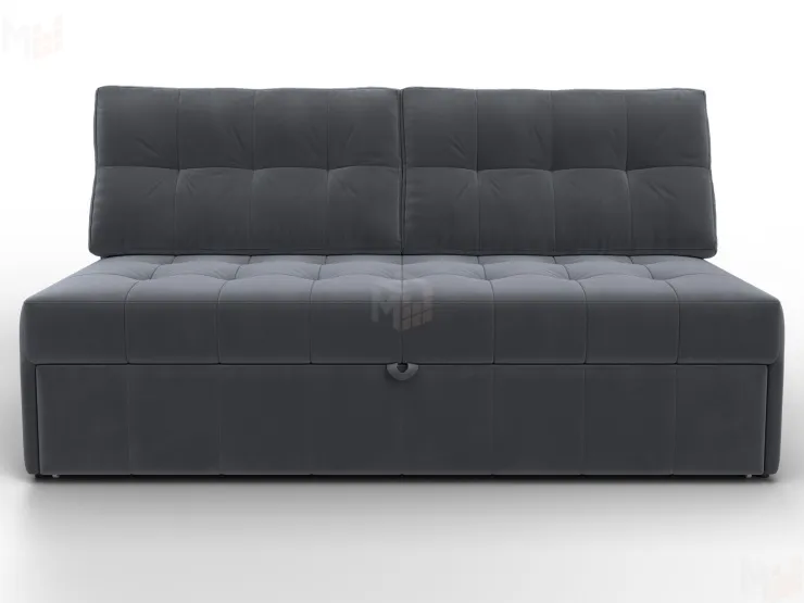 Диван прямой Лига-107 (160) ( SEVEN 17 серый )