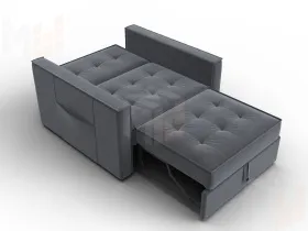 Кресло-кровать Лига-104 (80) ( SEVEN 17 серый )