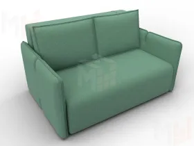 Диван прямой Лига-117 ( Амур 11 зеленый )