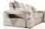 Диван угловой Марго Бежевый Правый Велюр