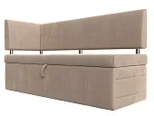 Диван кухонный прямой Стоун с углом левый