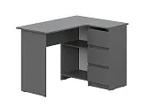 Стол угловой Денвер Графит серый Стол угловой Денвер Графит серый