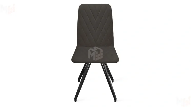 Стул Стенли К4 Черный муар, Велюр Confetti  Stone