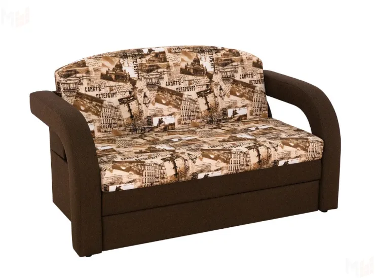 Диван-кровать Вена-3 (коричневый)