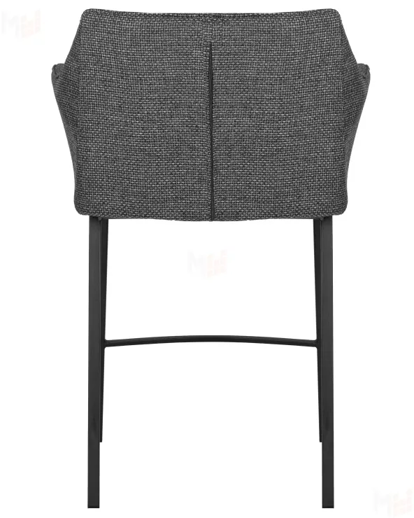 Стул полубарный DOBRIN LUCAS COUNTER (серая ткань (F-22))