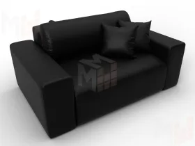 Кресло Лига-036 НПБ ( GRIFON 18 черный )