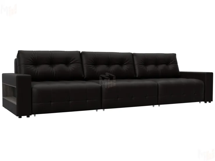 Диван прямой с полками Лига-053 НПБ Лонг