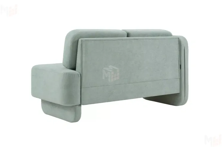 Кушетка Хьюстон на пружинном блоке Зеленый