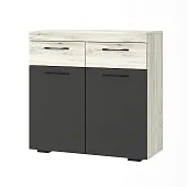 Тумба  СОНАТА ТС-900  Крафт белый-Антрацит