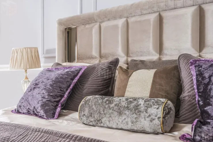 Кровать Замира 160x200 см бежевый