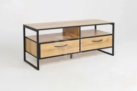 Тумба ТВ Виртон 11 Дуб Крафт Золотой