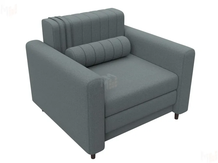 Кресло Лига-070 ( Амур 07 серый )