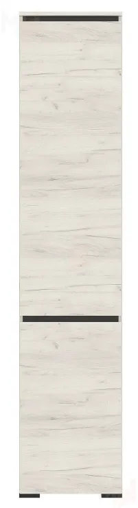 Пенал ГРЕТТА 2С  Дуб Крафт белый - Антрацит