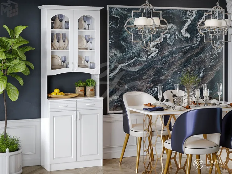 Буфет Констанция 2-х створчатый (сандал)