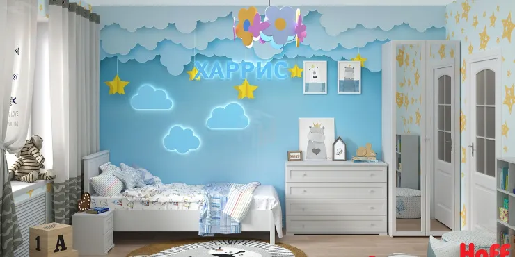 Спальня детская ХАРРИС 2