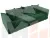 Диван прямой НордСтар НПБ ( SEVEN 626 зеленый )