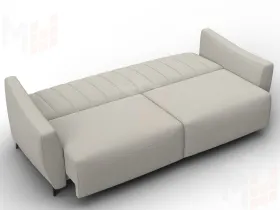 Диван-книжка Лига-095 НПБ ( Амур 02 бежевый )