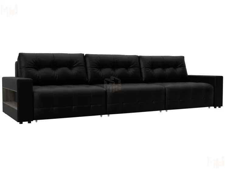 Диван прямой с полками Лига-053 НПБ Лонг