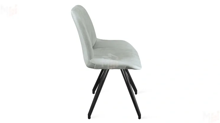 Стул Марвел  К4 Исп. 2 Черный муар Велюр Confetti Silver