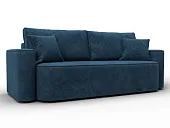 Диван прямой Лига-118 НПБ ( BRUT 11 синий )