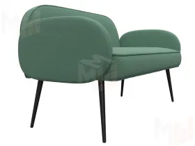 Диван прямой Лига-086 ( Амур 11 зеленый )