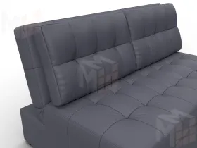 Диван прямой Лига-107 (140) ( GRIFON 15 серый )
