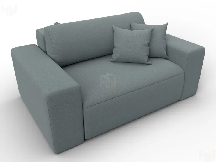 Кресло Лига-036 НПБ ( Амур серый )