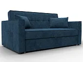 Диван прямой Лига-104 (140) ( BRUT 11 синий )