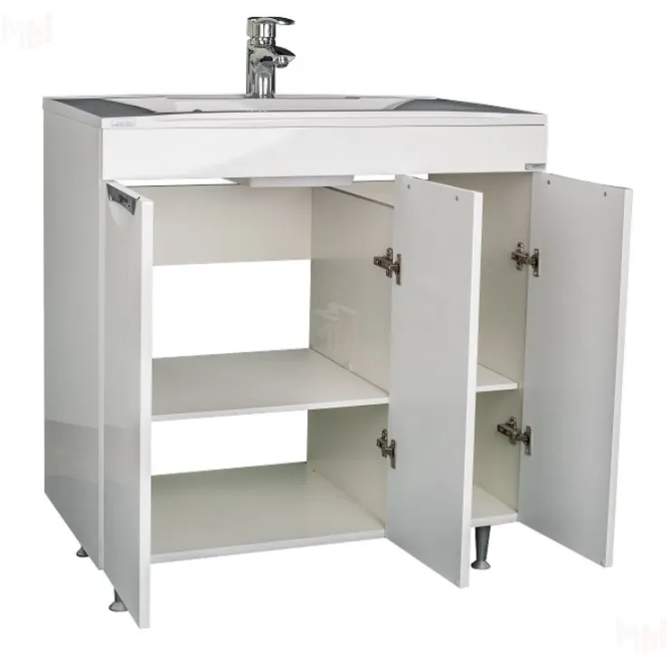 Тумба под умывальник "Elen 80" Грация без ящика Домино