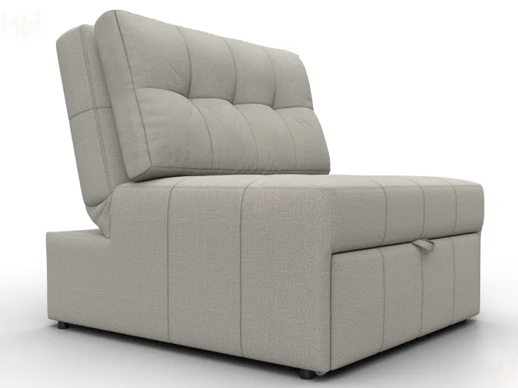 Кресло-кровать Лига-107 (80) ( Амур 02 бежевый )