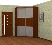 Радиусный шкаф-купе Радион