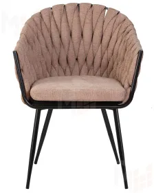 Стул обеденный DOBRIN MATILDA (коричневая ткань (LAR 275-3))